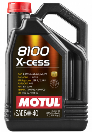 OLEJ MOTUL 8100 X-CESS 5W40 5L