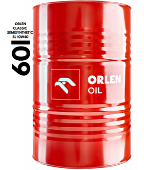 OLEJ ORLEN CLASSIC SEMISYNTHETIC SL 10W40 60L