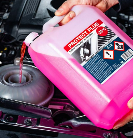 K-2 PROTECT PLUS 5L CZERWONY G12 PŁYN DO CHŁODNIC