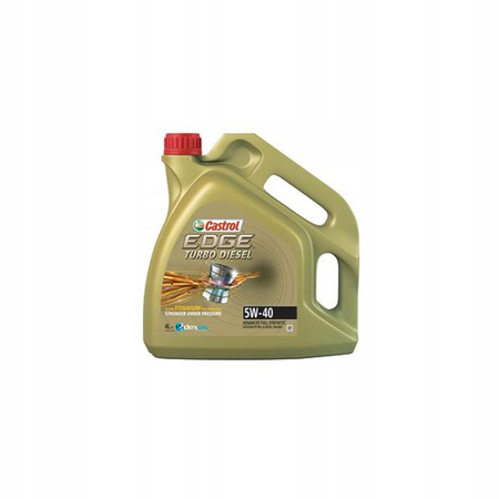 CASTROL EDGE TITANIUM TURBO DIESEL 5W40 4L + ZAWIESZKA GRATIS