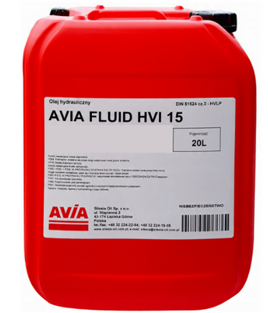 AVIA FLUID HVI 15 – 20L