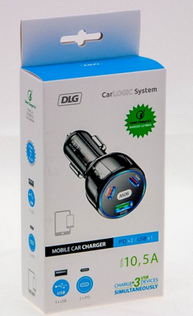 Ładowarka samochodowa DLG CarLOGIC