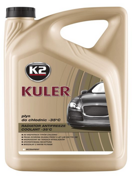 K-2 KULER PŁYN DO CHŁODNIC -35°C - BEZBARWNY  5L