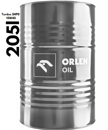 OLEJ ORLEN TURDUS SHPD 15W40  205L