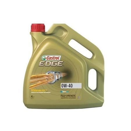 Olej CASTROL EDGE 0W40 4L +ZAWIESZKA