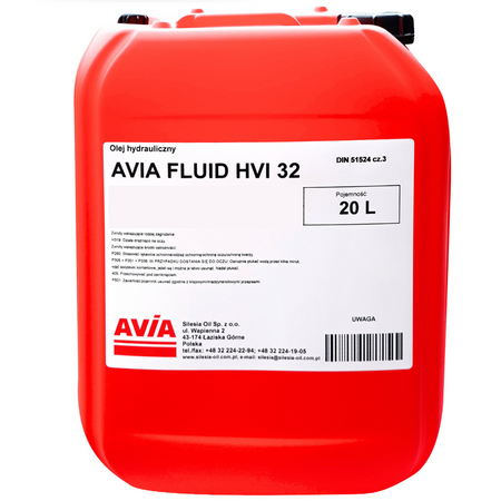 OLEJ AVIA FLUID HVI 32 20L