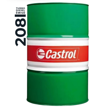 CASTROL EDGE TITANIUM TURBO DIESEL 5W40 208 L