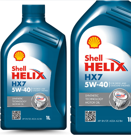 OLEJ SHELL HELIX HX7 5W40 1L