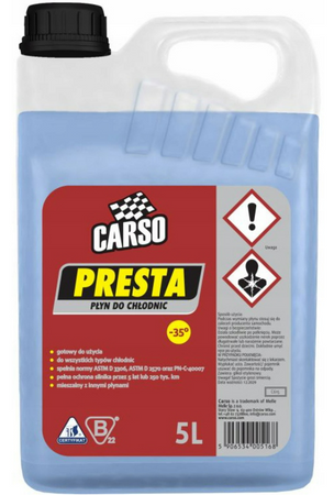 K-2 PRESTA PŁYN DO CHŁODNIC NIEBIESKI G11 5L