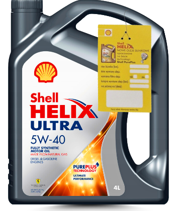 Olej Shell Helix Ultra 5W40 4L