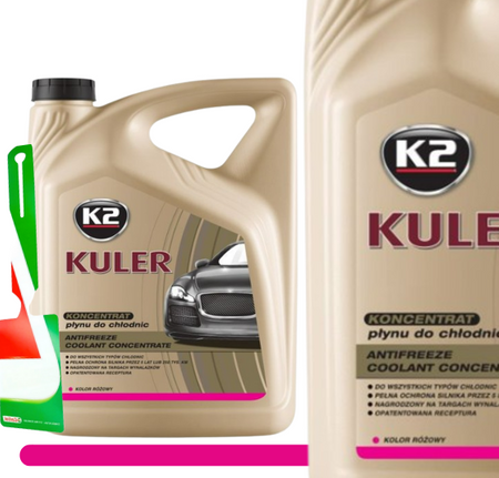 K-2 KULER KONCENTRAT DO CHŁODNIC RÓŻOWY 5L