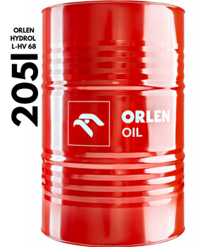 OLEJ HYDRAULICZNY ORLEN HYDROL L-HV 68 – BECZKA 205L