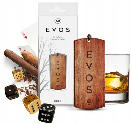 ZESTAW K2 EVOS BOSS PERFUM + ZAWIESZKA