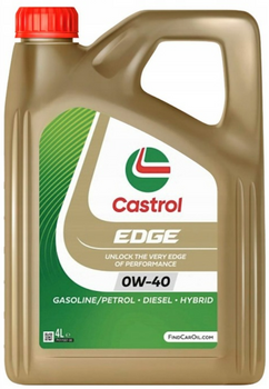Olej CASTROL EDGE 0W40 4L +ZAWIESZKA