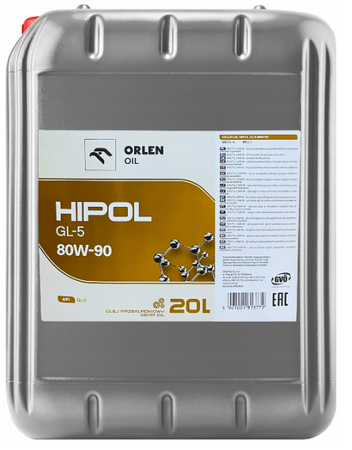 OLEJ ORLEN HIPOL GL-5 80W90 20L