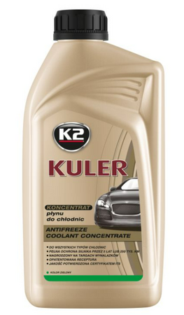 K-2 KULER KONCENTRAT DO CHŁODNIC ZIELONY 1L