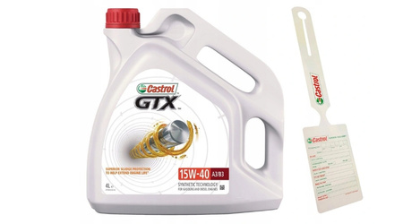CASTROL GTX 15W40 A3/B3 4L