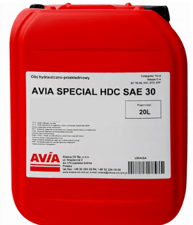 AVIA SPECIAL HDC SAE 30 – 20L