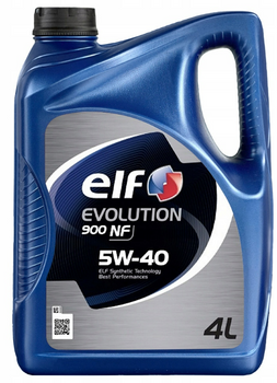 OLEJ ELF EVOLUTION 900 NF 5W40  4L (EXCELLIUM LDX )