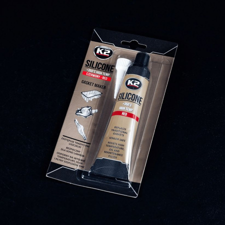 K-2 SILIKON CZERWONY 350C 85G