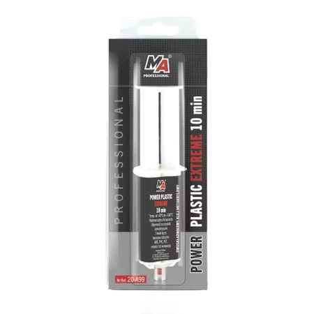 KLEJ GREY Power Plastic Extreme 10 min MA Professional