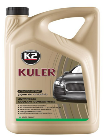 K-2 KULER KONCENTRAT DO CHŁODNIC ZIELONY 5L