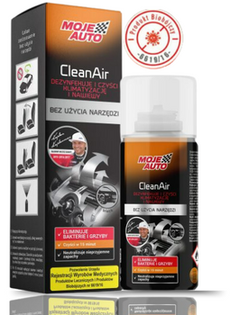 AMTRA MOJE AUTO CLEAN AIR ODŚ.DO KLIMAT.150ML BLACK 19-595