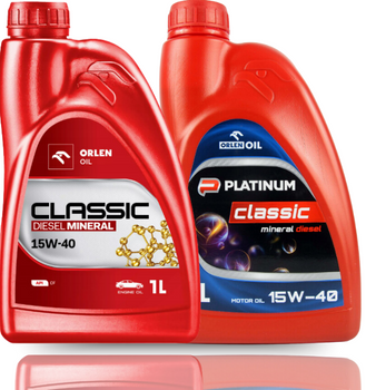 OLEJ ORLEN CLASSIC DIESEL MINERAL 15W40  1L