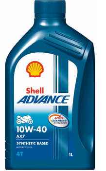 OLEJ SHELL ADVANCE 4T AX7 10W40 1L