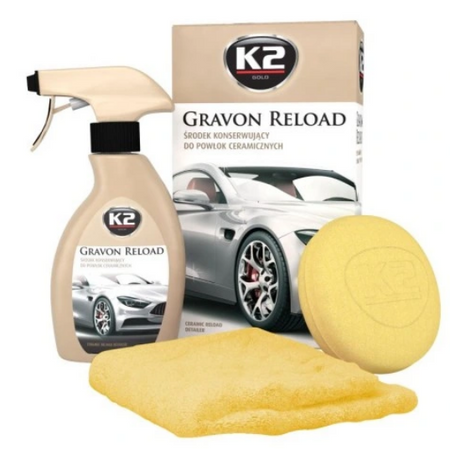 K-2 GRAVON RELOAD 250 + GĄBKA + MIKROWŁ. DO KONS G035