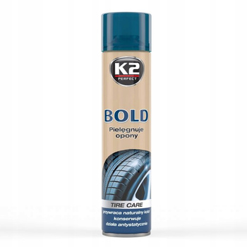 K-2 BOLD - DO NABŁYCZCZANIA OPON SPRAY  600ML
