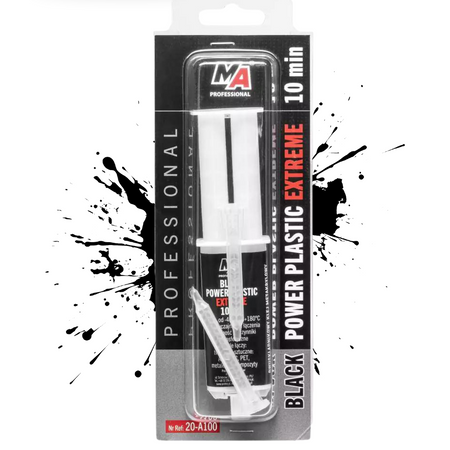KLEJ BLACK Power Plastic Extreme 10 min MA Professional