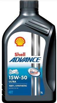 OLEJ SHELL ADVANCE 4T ULTRA 15W50 1L