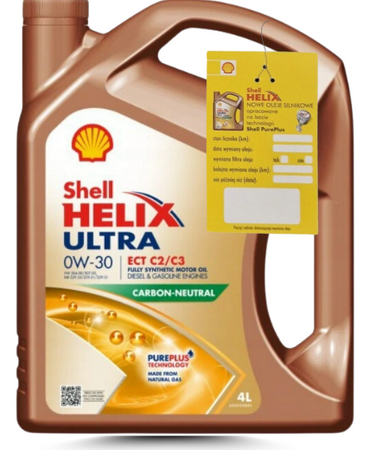 OLEJ SHELL HELIX ULTRA ECT C2/C3 0W30 4L