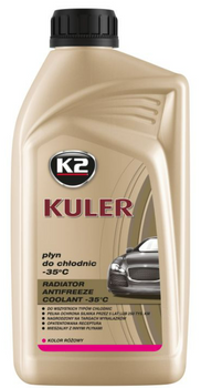 K-2 KULER PŁYN DO CHŁODNIC -35°C - RÓŻOWY  1L