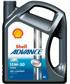 OLEJ SHELL ADVANCE 4T ULTRA 15W50 4L