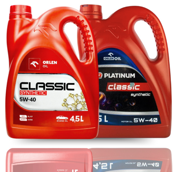 OLEJ ORLEN CLASSIC SYNTHETIC 5W40 4,5L