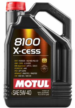 OLEJ MOTUL 8100 X-CESS 5W40 5L