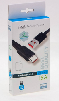 Kabel USB Type-C 6A 1m