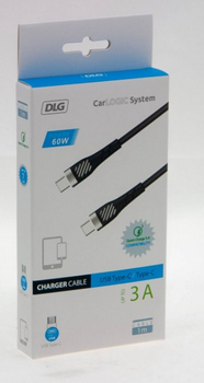 Kabel ładujący USB Typ-C do Typ-C 60W 3A 1m