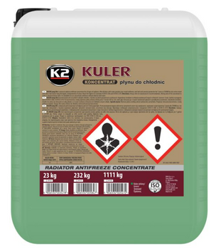 K-2 KULER KONCENTRAT DO CHŁODNIC ZIELONY 20L