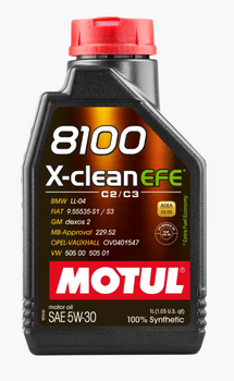 OLEJ MOTUL 8100 X-CLEAN EFE 5W30 1L