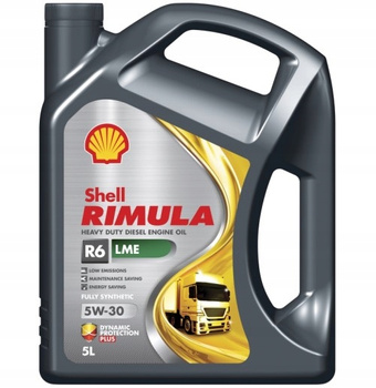 OLEJ SHELL RIMULA R6 LME 5W30 E6 E7 5L