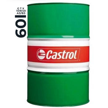 CASTROL GTX 15W40 A3/B3 60 L