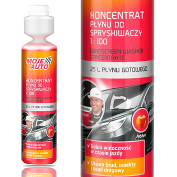 MOJE AUTO KONCENTRAT PŁYNU DO SPRYSKIWACZY JABŁKOWY 250 ML 19-087