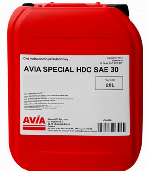 AVIA SPECIAL HDC SAE 30 – 20L