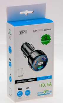 Ładowarka samochodowa DLG CarLOGIC 