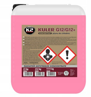 K-2 KULER KONCENTRAT DO CHŁODNIC - CZERWONY G12 20L / 22 KG