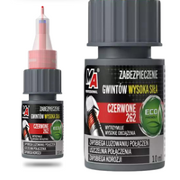 Środek do zabezpieczania gwintów czerwony 10ml
