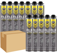 ZESTAW 12X K2 FILO PIANA MONTAŻOWA PISTOLETOWA 750ml